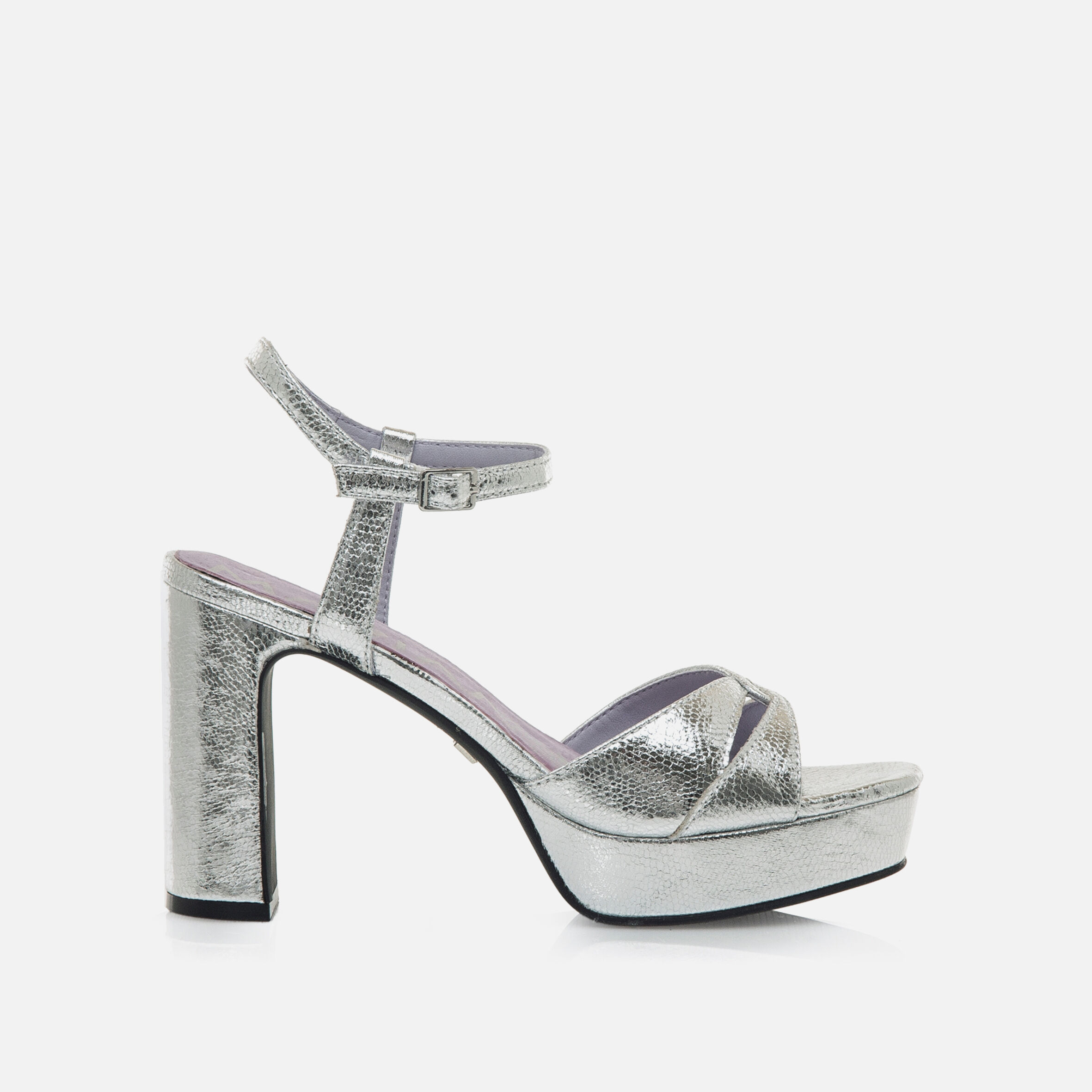 Compra ROSETA plata 60468 | Sandalias de tacón Mariamare para Mujer